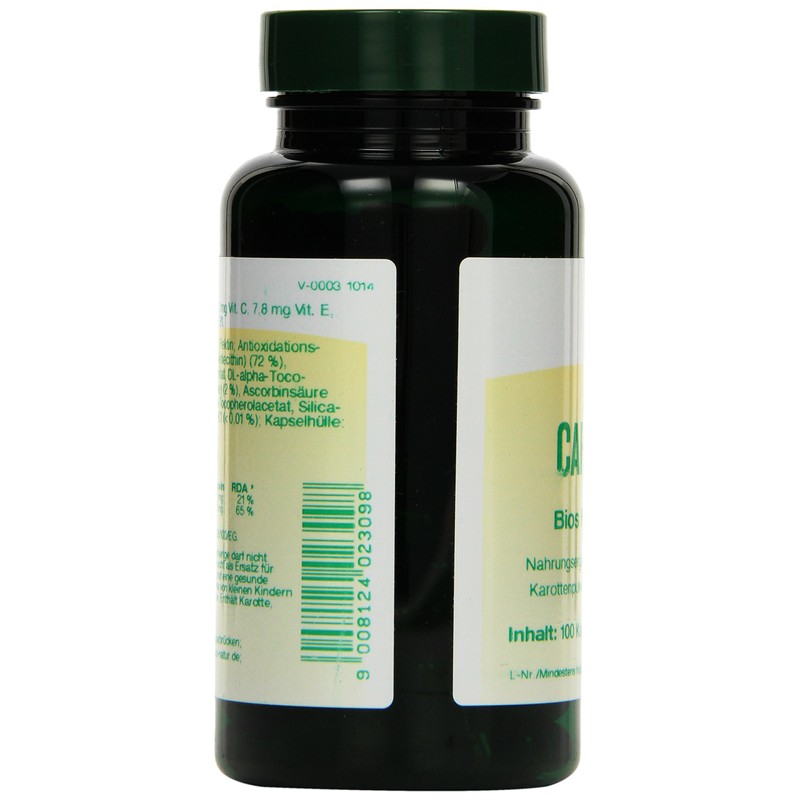 Bios Carota, 100 Capsules, 1 Pack (1 x 55 g)