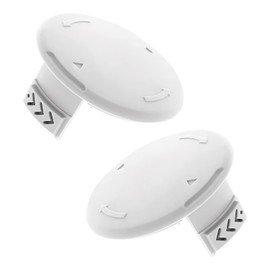 MUFUSHAN Grass trimmer spool cap, covers replacement for Ryobi One RAC124 (18V, 24V, 40V), Ryobi OLT1832 ONE+ wireless grass trimmer, Ryobi RY18LT33A cordless grass trimmer, AC14RL3A, OLT1823