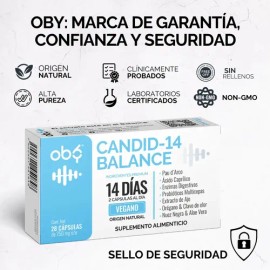 Candida Cleanse 14 Días  Aceite Oregano, Pau Darco, Probioticos, Enzimas Digestivas, Ajo, Acido Caprílico, Aloe  Hongo Cleaner Formula Avanzada 10en1 