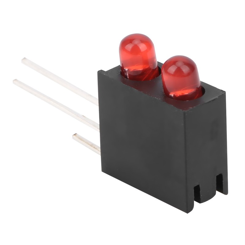 100Pcs 3mm Light Holder Dual Hole LED Diode Lamp with