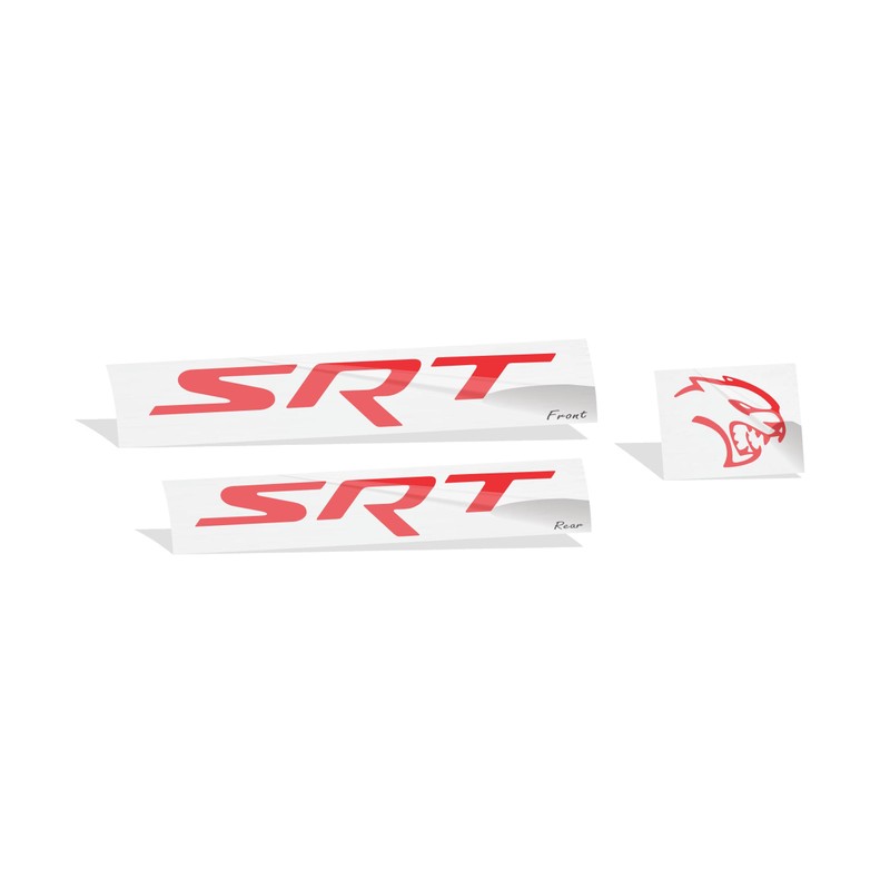 Reflective Concepts - SRT Badge Overlay Decals - Grille and