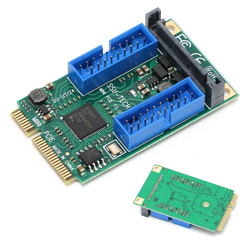 MINI PCIE to USB3.0 Front Expansion Card for Windows XP/2003/Vista