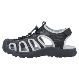 Northside Women's Torrance Closed Toe Sport Sandal, Black/Lilac, 11