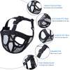 Short Snout Dog Muzzle Bulldog Muzzle Adjustable Breathable Mesh for