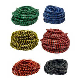 Outback Wrap - Python Hydraulic Hose Management Protector and Tagging Wraps for Farming and Agriculture Equipment, Tractors, Harvesters, Planters, and Sprayers -20mm Diameter -80 Foot- Red
