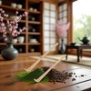 2 Pcs Japanese Bamboo Matcha Scoop - 18cm Brown Traditional