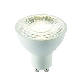 Saxby 7W Dimmable Energy Saving Cool White 4000K 550 Lumens 60 Degree Beam GU10 SMD LED Lamp
