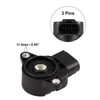 X AUTOHAUX Black Car Throttle Position Sensor Replacement ZJ01-18-911 for