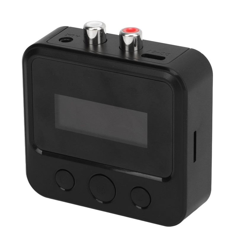Bluetooth5.0 Receiver Transmitter 3.5MM Clear Screen Wireless Stereo Adapter for