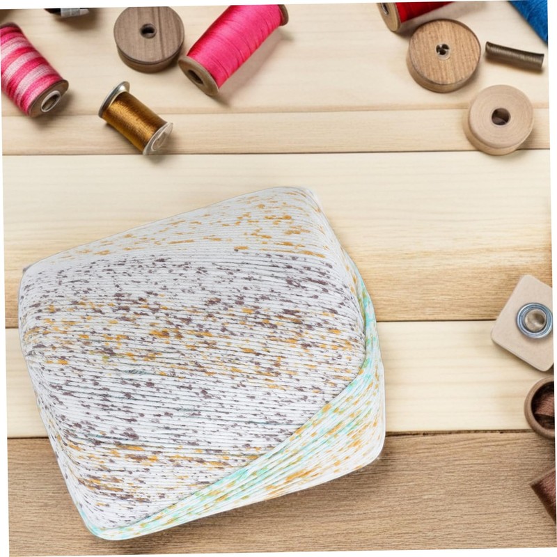 Operitacx 1 Roll Soft Cotton Crochet Yarn for DIY Knitting
