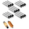 EUICAE Cannoli Tubes, 5 inch Large Stainless Steel Cannoli Forms