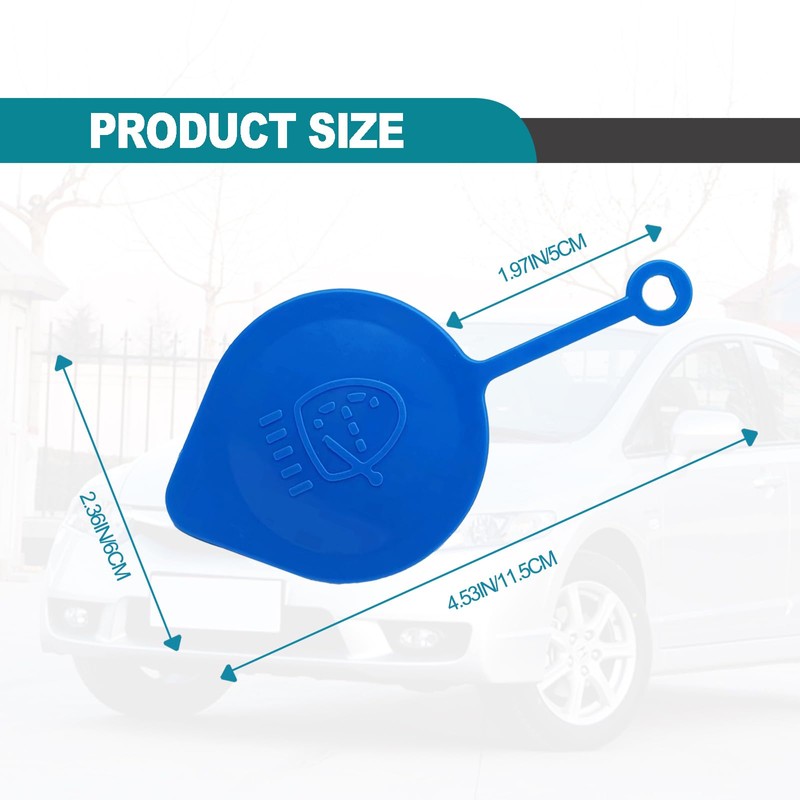 Windshield Washer Fluid Reservoir Cap Small Ring Lid Cover Compatible