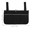 Wheelchair Side Hanging Storage Bag Multi Pocket Armrest Pouch Bag