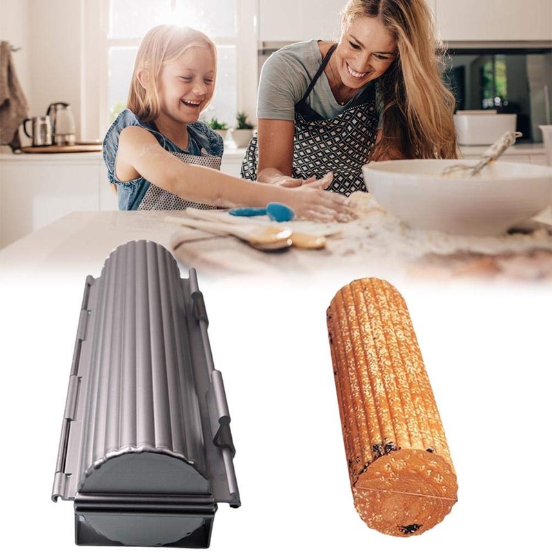 Leikar French Bread Pan Cylindrical Bread Pan Baguette Non-Stick Kitchen