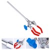 ABOOFAN Prong Adjustable Laboratory Clamp Versatile Flask and Test Tube