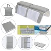 Neoprene Light Gray Rectangle Outdoor Swimming Kneeler Pad Indoor Bathroom