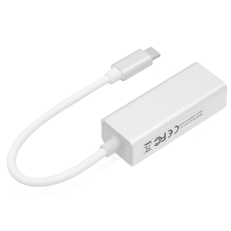 Type C to RJ45 Adapter 100M 1000M Drive Free Hot