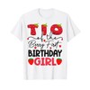 Tio Of The Berry First Birthday Girl Strawberry T-Shirt