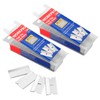 WORKPRO 200-Pack Single Razor Edge Blades, Industrial Scraper Razor Blades,