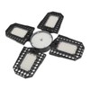 LED Garage Lights Foldable 4 Leaves 100W High Brightness Energy