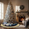 OurWarm 72Inch Christmas Tree Skirt, Extra Large Velvet Tree Base