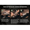 Spec Ops Tools Utility Knife with Retractable Blade, Includes 5
