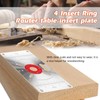 Router Table Insert Plate Aluminum Trimming Machine Engraving Flip Board