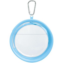 Klux Pic Too 117519 Round Pouch for Tin Badges, Blue