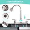 RV Kitchen Faucet Non-Metallic, Flexible Spout for Campers, Motorhomes, Travel