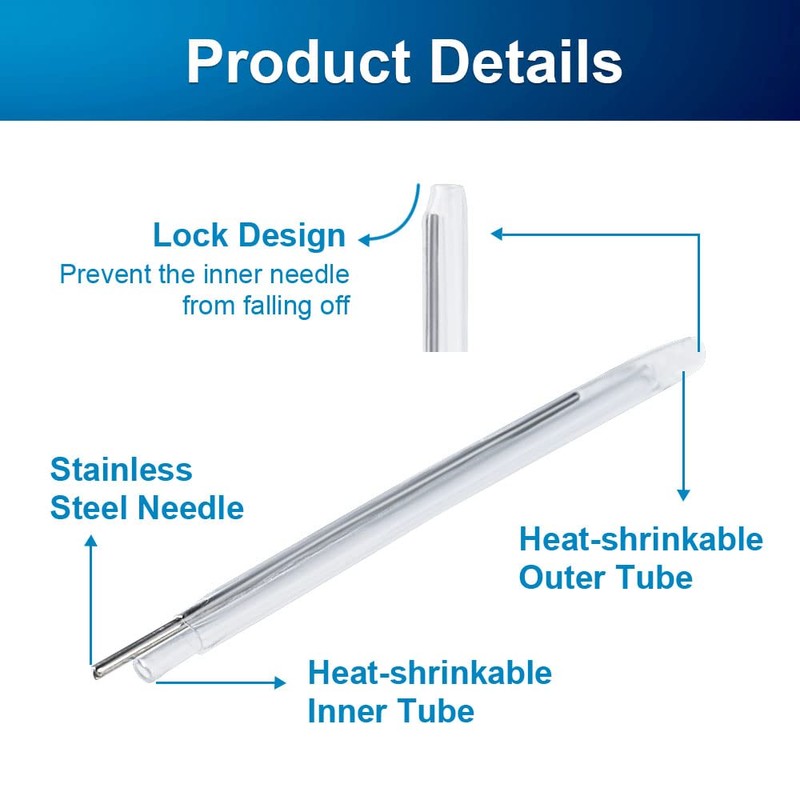 1000 PCS 60mm Fiber Optical Heat Shrinkable Tubes, Fusion Splice