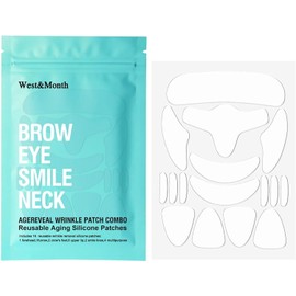 Beauty SuperLift Anti-Wrinkle Silicone Reusable Patches Set for Forehead, Eye & Lip - Skincare Solution