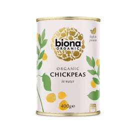 Biona Organic Chick Peas 400g (Pack of 2)