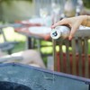 Barbecook Oil Bottle with Spout, Stainless Steel Oil Jug, Refillable,