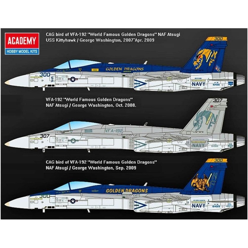 Academy ACA12564 Model Kit, Various