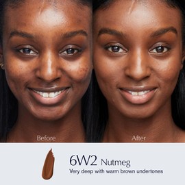 Estée Lauder Double Wear Stay-in-Place 24-Hour Long-Wear Matte Foundation Makeup, 1 Fl Oz, 6W2 Nutmeg