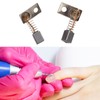 Milageto 2x Electric Manicure Machine Carbon Brush Electric Manicure Machine