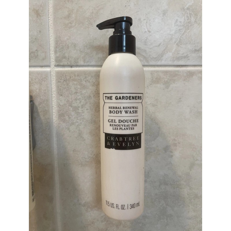Crabtree & Evelyn Gardeners Body Wash 11.5 Oz Fresh Herbal