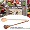 8 Pcs Wooden Spoon Beech Wood Safe Environmentally Friendly Wooden