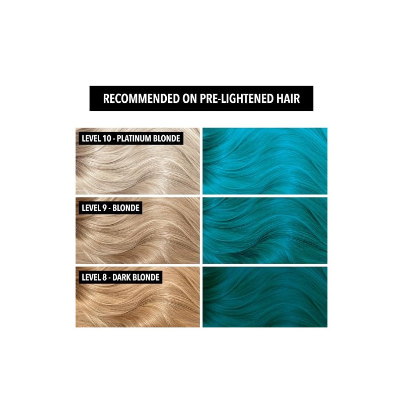 Pulp Riot Semi Permanent Hair Color - Blue Mistique 118ml