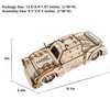 3D Wooden Puzzle Winged Sports Coupe Model Car Kit,Brain Teaser