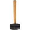 Kraft Tool DC809 Rubber Mallet, 24-Ounce, Black