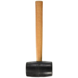 Kraft Tool DC809 Rubber Mallet, 24-Ounce, Black