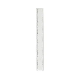 Takenaka T-76476 Lunch Belt, White, 0.6 inch (15 mm), Silver Stitching, White, 0.6 inch (15 mm) Width