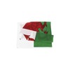 AIMALL Large Wales Welsh Flag with Brass Grommets Heavy Duty