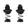 2pcs Trunk Deck Spring Support with Rubber Shock absorbers Fit