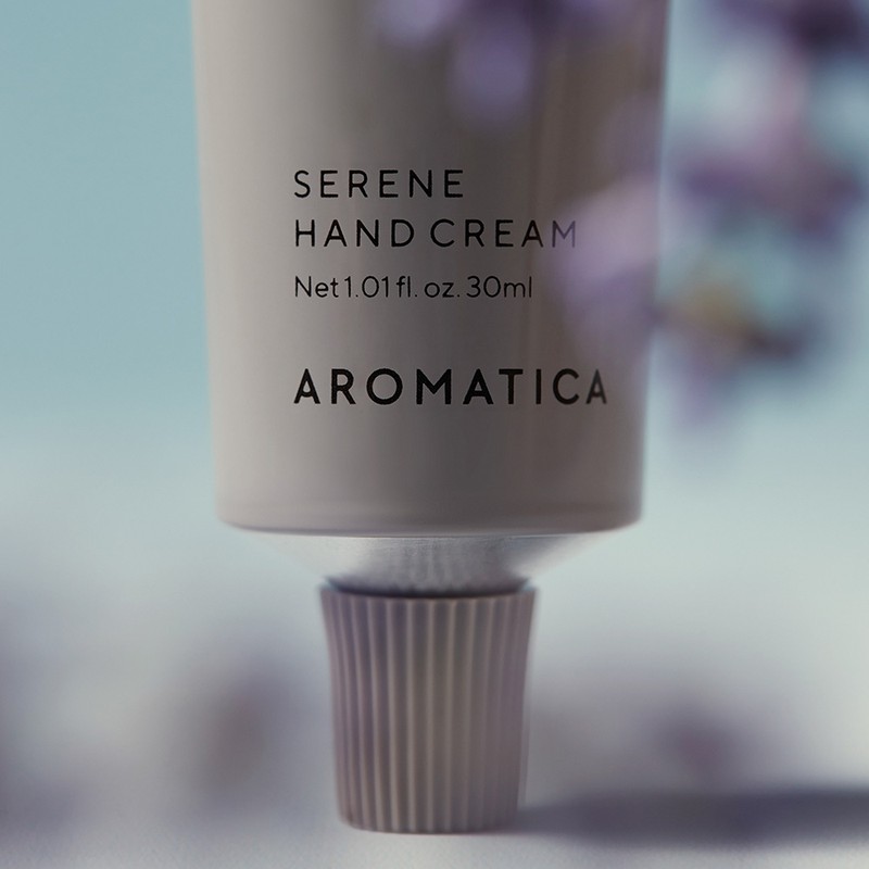 Aromatica Serene Hand Cream Lavender & Marjoram 30ML Highly Moisturizing