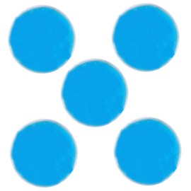 KOMBIUDA 5pcs Compact Multi-function Gel Ice Packs for Hot Cold Therapy Reusable for Injury Stomach Cervical Waist Discomfort Convenient