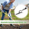 Weeder Puller Tool,Grass Root Removal Tool | Detachable Manual Weeding