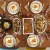 JazSwirl Fall Napkins, Paper Autumn Thanksgiving Pumpkin Napkins Disposable, Fall
