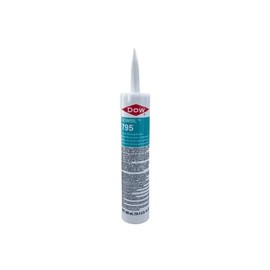 Dow Corning 795 Silicone Building Sealant - 10.3 oz. Cartridge - White - 3 Pack